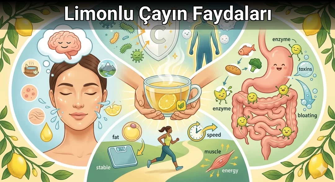Limonlu Çayın Faydaları